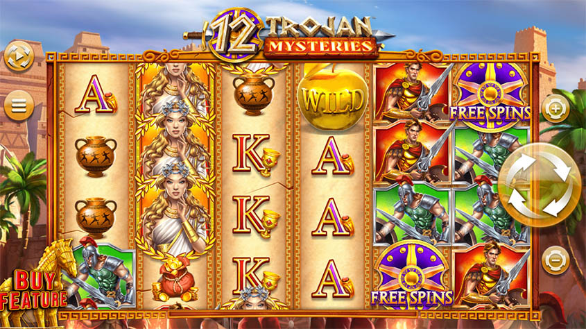 12 Trojan Mysteries สล็อตค่าย 4ThePlayer Gaming ทางเข้า SLOTXO เว็บตรง