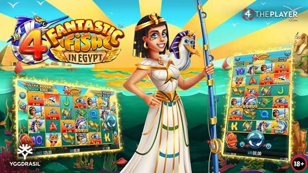 4 Fantastic Fish In Egypt สล็อตค่าย 4ThePlayer Gaming ทางเข้า SLOTXO เว็บตรง