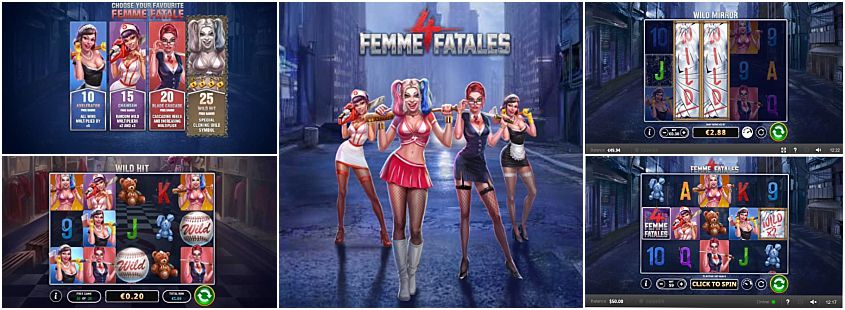 4 Femme Fatales สล็อตค่าย Skywind Slot เข้าสู่ระบบ บนเว็บ สล็อต XO