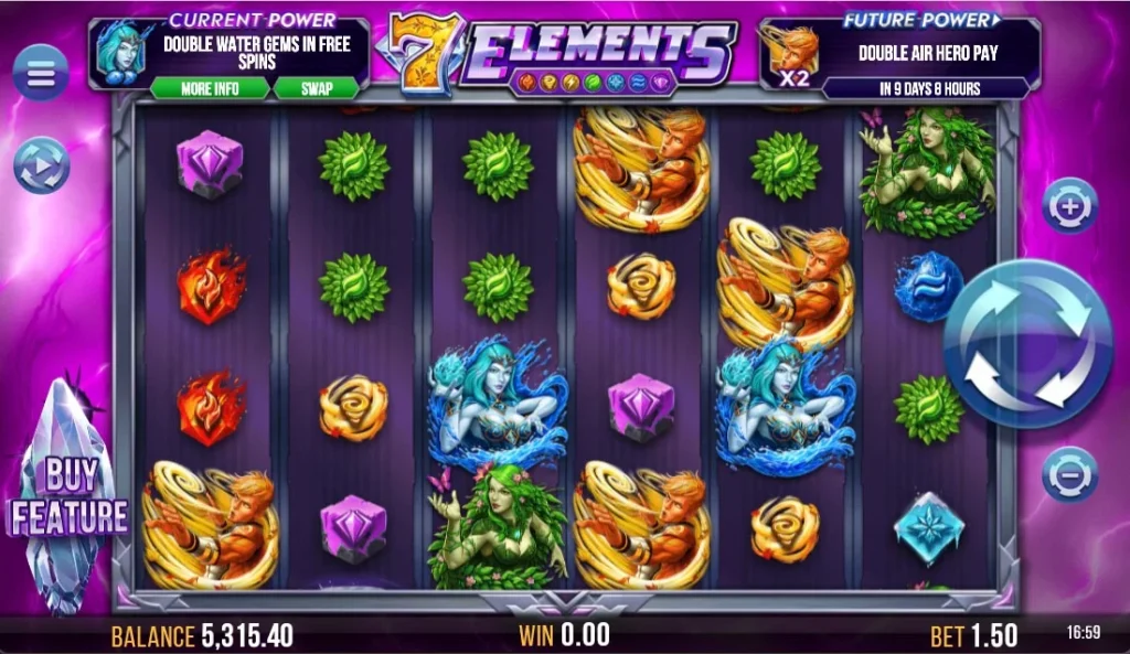 7 Elements สล็อตค่าย 4ThePlayer Gaming ทางเข้า SLOTXO เว็บตรง