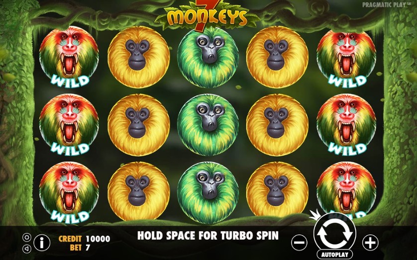 7 Monkeys สล็อต Pragmatic Play Slots