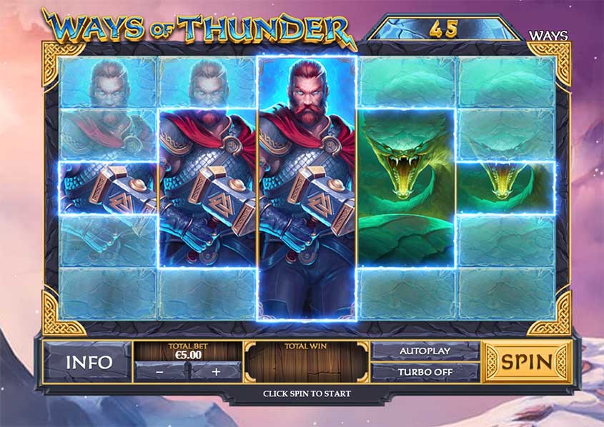 Age Of The Gods Norse Ways Of Thunder Playtech Gaming SLOTXO SLOTXO123 เว็บตรง