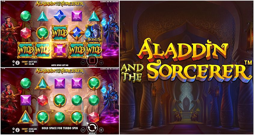 Aladdin And The Sorcerer สล็อต Pragmatic Play เข้าสู่ระบบ เว็บตรง