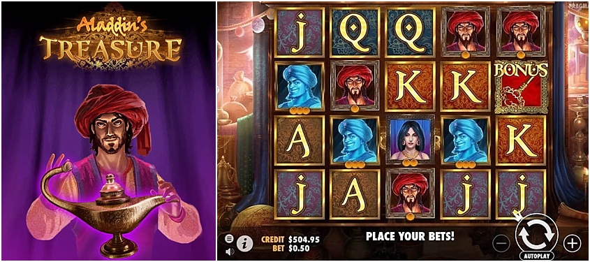 Aladdins Treasure Slot สล็อต Pragmatic Play Slots
