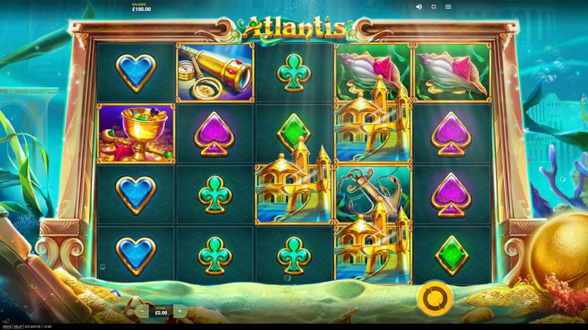 Atlantis สล็อต Red Tiger Gaming เว็บตรง SLOTXO เข้าสู่ระบบ
