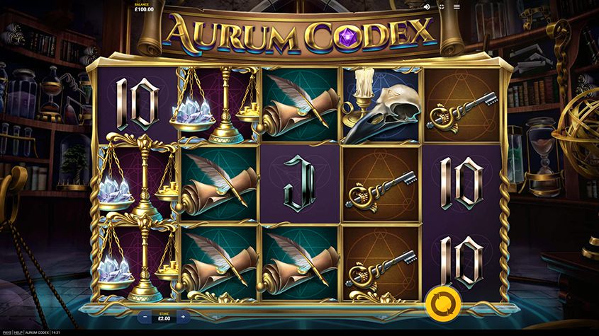 Aurum Codex สล็อต Red Tiger Gaming เว็บตรง SLOTXO เข้าสู่ระบบ