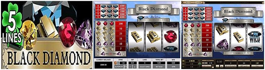 Black Diamond 5 สล็อตค่าย Pragmatic Play บนเว็บ PGSLOT