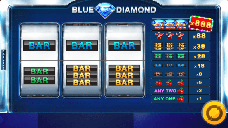 Blue Diamond สล็อต Red Tiger Gaming เว็บตรง SLOTXO เข้าสู่ระบบ