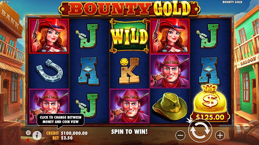 Bounty Gold สล็อตค่าย Pragmatic Play บนเว็บ PGSLOT