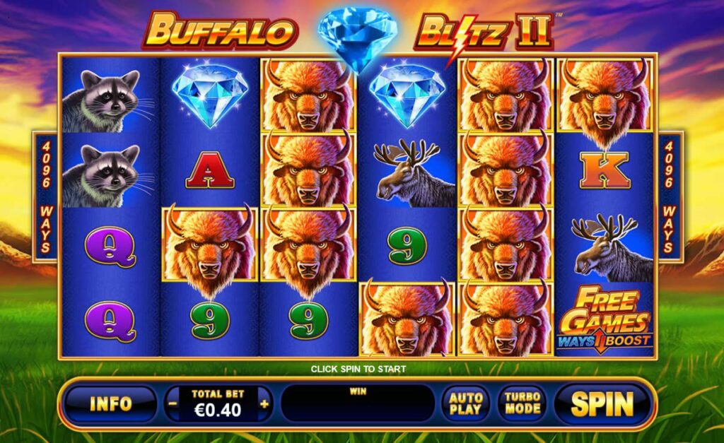 Buffalo Blitz 2 สล็อต666 สล็อตค่าย Playtech เว็บสล็อต PG
