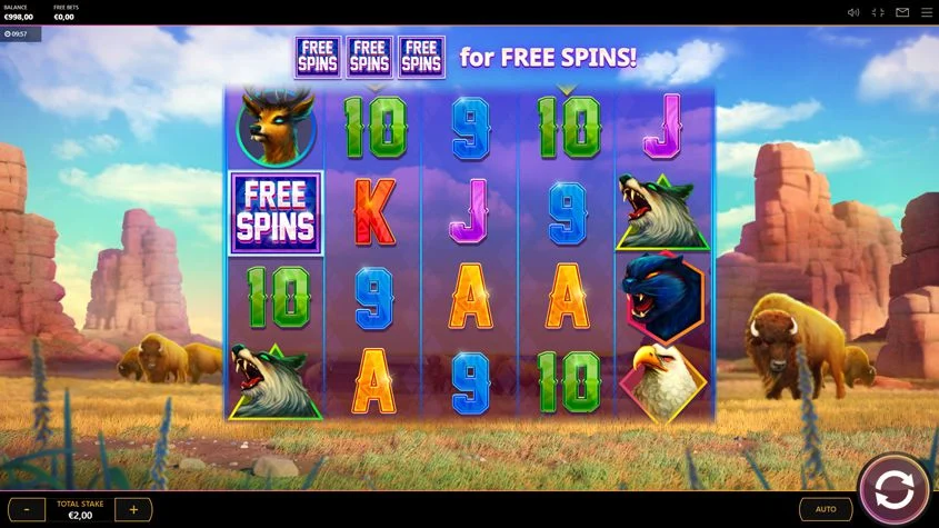 Buffalo Re-Spin สล็อตค่าย Red Tiger Gaming เครดิตฟรี SLOTXO เข้าสู่ระบบ