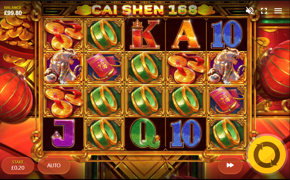 Cai Shen 168 สล็อต Red Tiger Gaming เว็บตรง SLOTXO เข้าสู่ระบบ