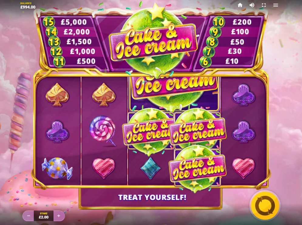 Cake Ice Cream สล็อต Red Tiger Gaming เว็บตรง SLOTXO เข้าสู่ระบบ