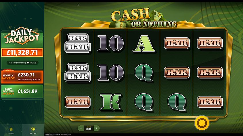 Cash Or Nothing สล็อต Red Tiger Gaming เว็บตรง SLOTXO เข้าสู่ระบบ