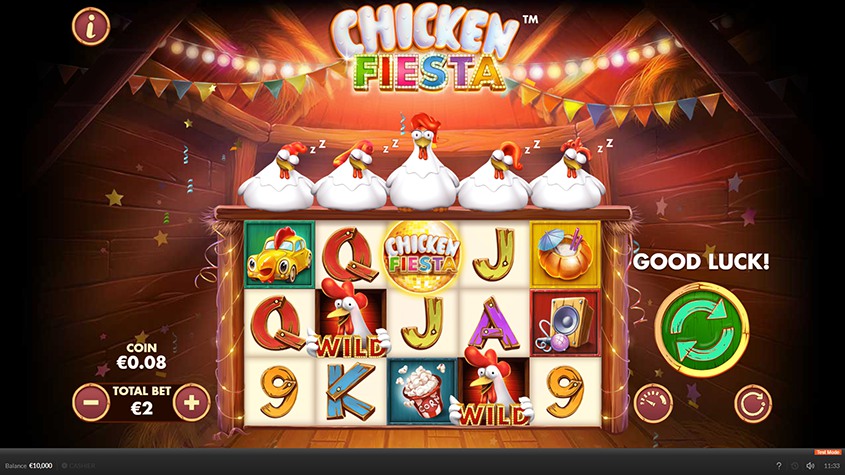 Chicken Fiesta สล็อตค่าย Skywind Slot เข้าสู่ระบบ บนเว็บ สล็อต XO