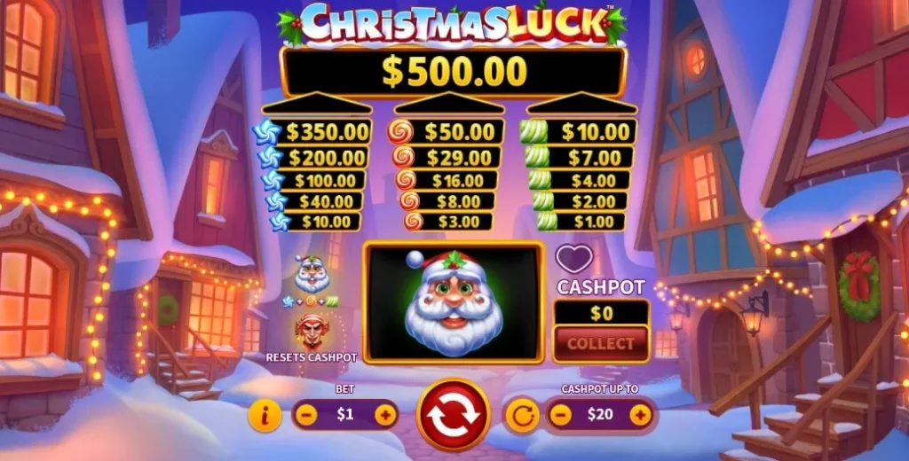 Christmas Luck สล็อตค่าย Skywind Slot เข้าสู่ระบบ บนเว็บ สล็อต XO