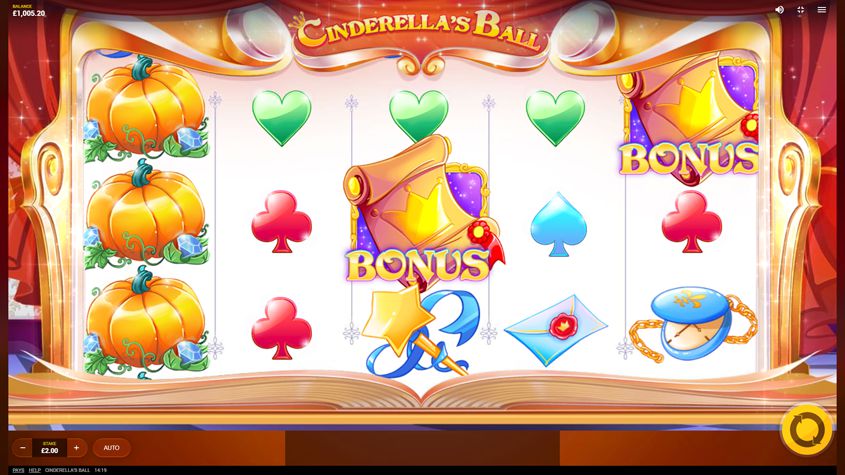 Cinderella's Ball สล็อต Red Tiger Gaming เว็บตรง SLOTXO เข้าสู่ระบบ