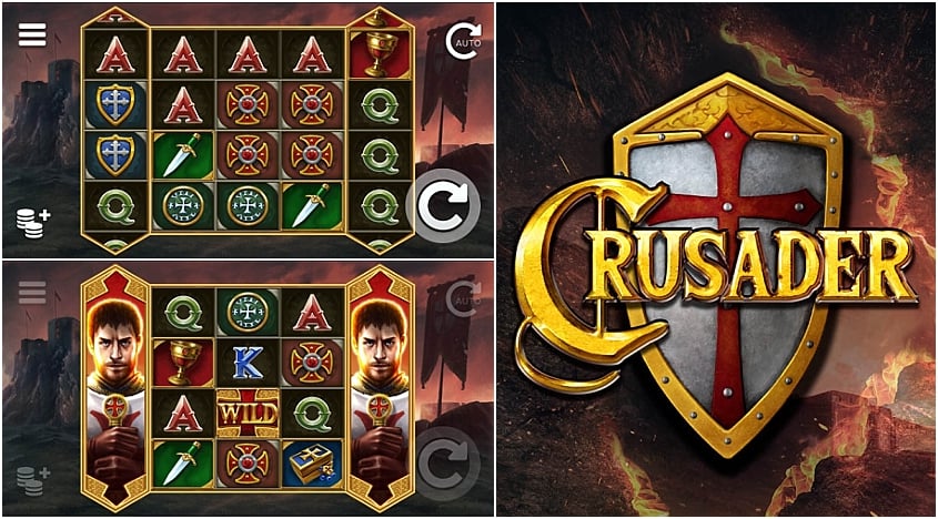 Crusader สล็อตค่าย Elk Studios Gaming ทางเข้า SLOTXO เว็บตรง