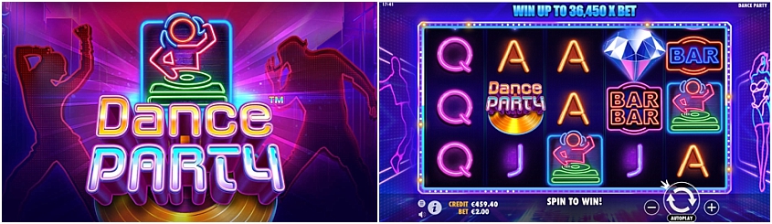 Dance Party Slot สล็อตค่าย Pragmatic Play บนเว็บ PGSLOT