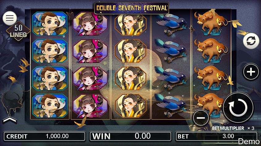 Double Sevenths Festival Iconic Gaming Slots เว็บตรง สล็อต XO