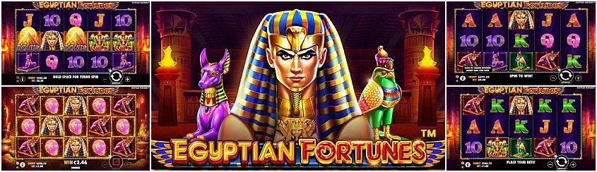 Egyptian Fortunes Slot สล็อตค่าย Pragmatic Play บนเว็บ PGSLOT