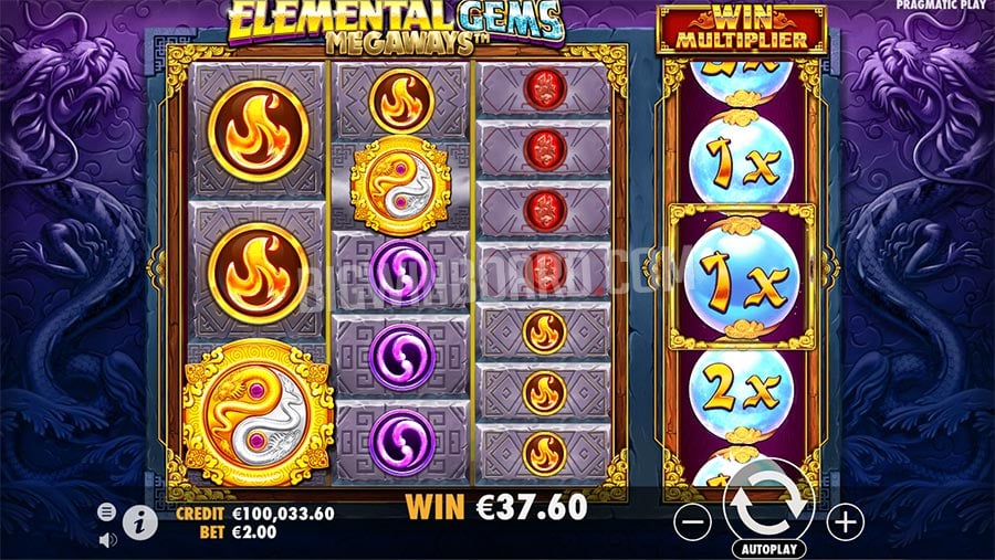 Elemental Gems Slot สล็อตค่าย Pragmatic Play บนเว็บ PGSLOT