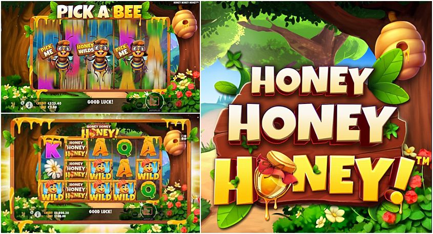Honey Honey Honey Slot สล็อตค่าย Pragmatic Play บนเว็บ PGSLOT