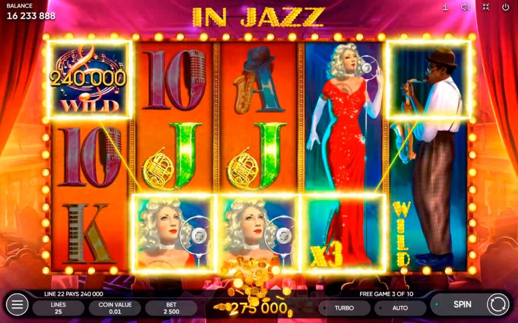 Jazz สล็อตค่าย High 5 Slots เข้าสู่ระบบ บนเว็บ สล็อต XO