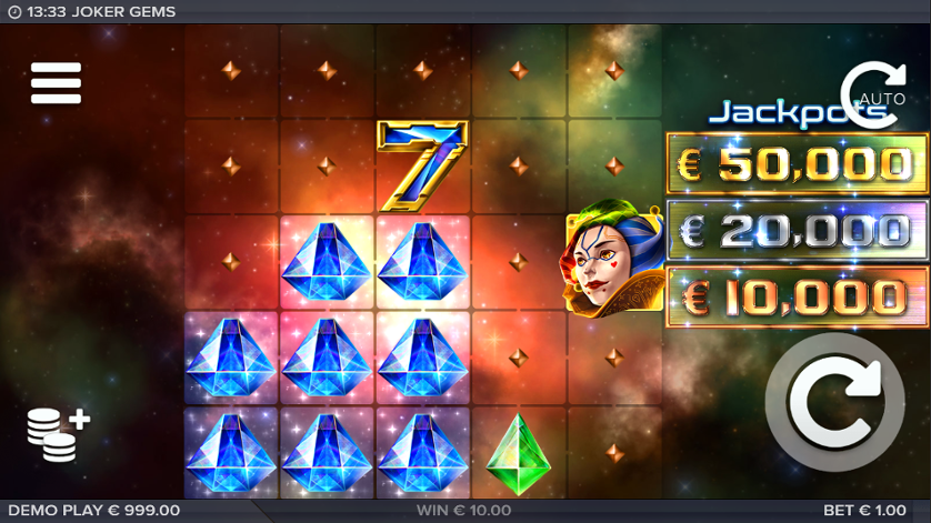 Joker Gems สล็อตค่าย Elk Studios Gaming ทางเข้า SLOTXO เว็บตรง