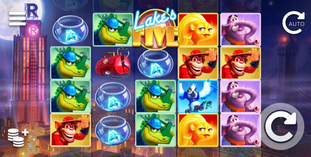 Lakes Five สล็อตค่าย Elk Studios Gaming ทางเข้า SLOTXO เว็บตรง