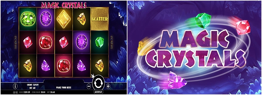 Magic Crystals สล็อตค่าย Pragmatic Play บนเว็บ PGSLOT