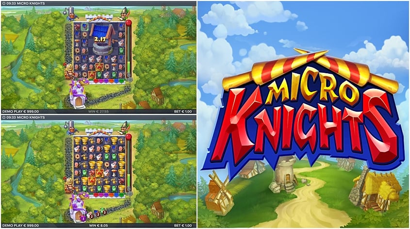 Micro Knights สล็อตค่าย Elk Studios Gaming ทางเข้า SLOTXO เว็บตรง