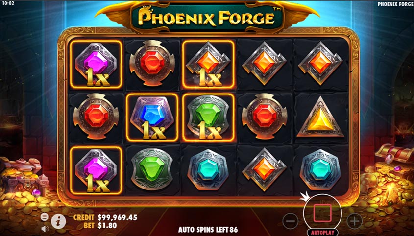 Phoenix Forge สล็อตค่าย Pragmatic Play บนเว็บ PGSLOT