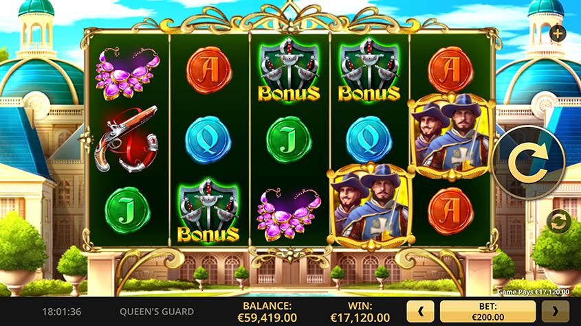 Queen's Guard สล็อตค่าย High 5 Slots เข้าสู่ระบบ บนเว็บ สล็อต XO