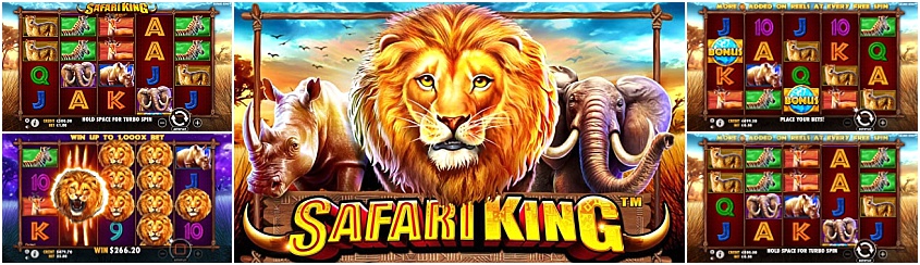 Safari King สล็อตค่าย Pragmatic Play บนเว็บ PGSLOT