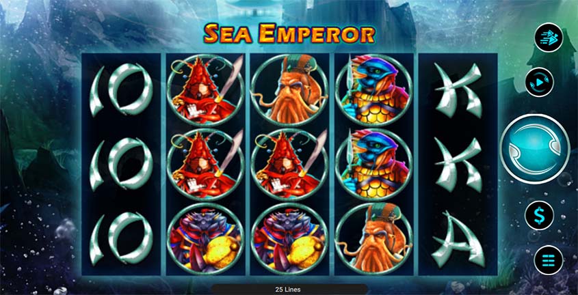 Sea Emperor สล็อตค่าย Spadegaming บนเว็บ SLOTXO เว็บตรง