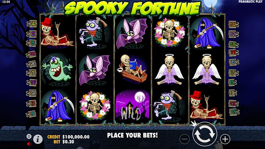Spooky Fortune สล็อตค่าย Pragmatic Play บนเว็บ PGSLOT