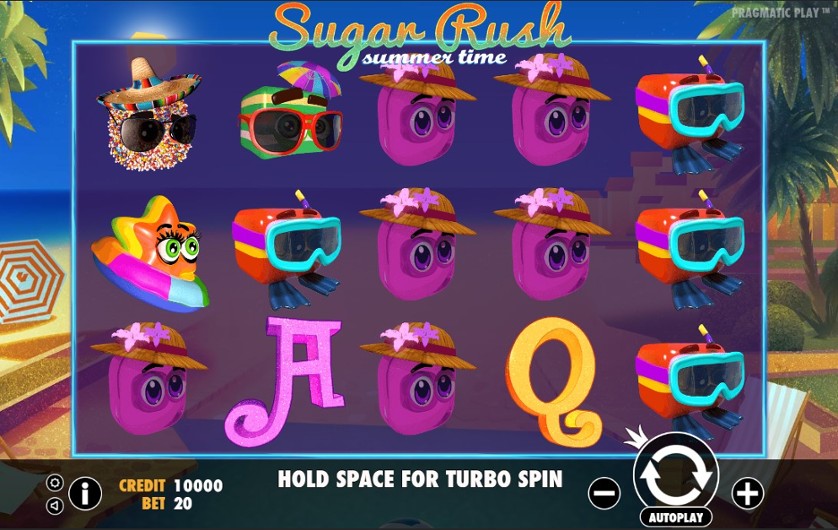 Sugar Rush Summer Time สล็อตค่าย Pragmatic Play บนเว็บ PGSLOT