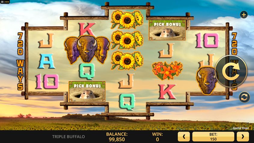Triple Buffalo สล็อตค่าย High 5 Slots เข้าสู่ระบบ บนเว็บ สล็อต XO