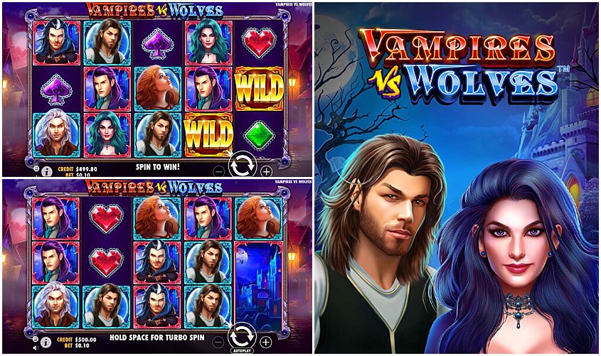 Vampires Vs Wolves สล็อตค่าย Pragmatic Play บนเว็บ PGSLOT