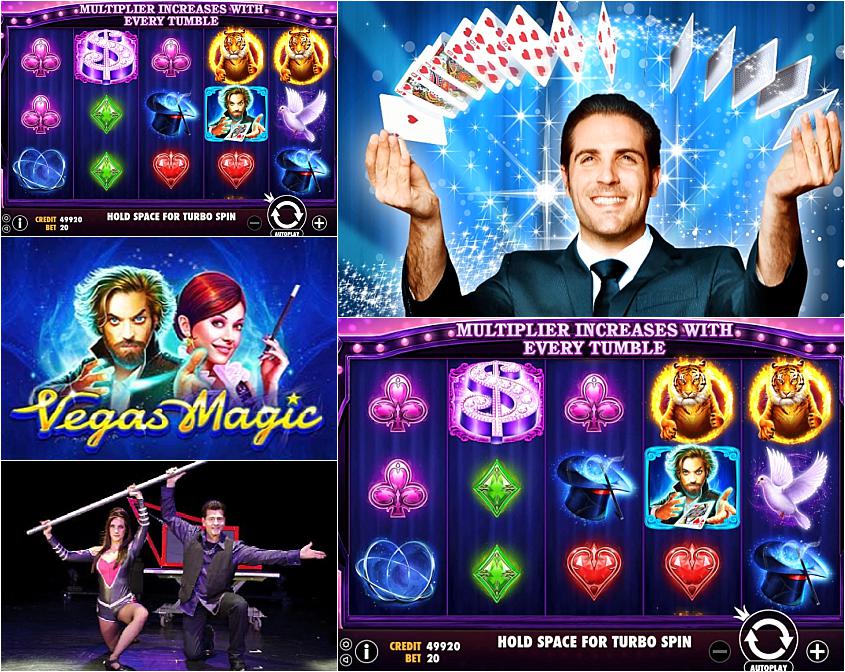Vegas Magic สล็อตค่าย Pragmatic Play บนเว็บ PGSLOT