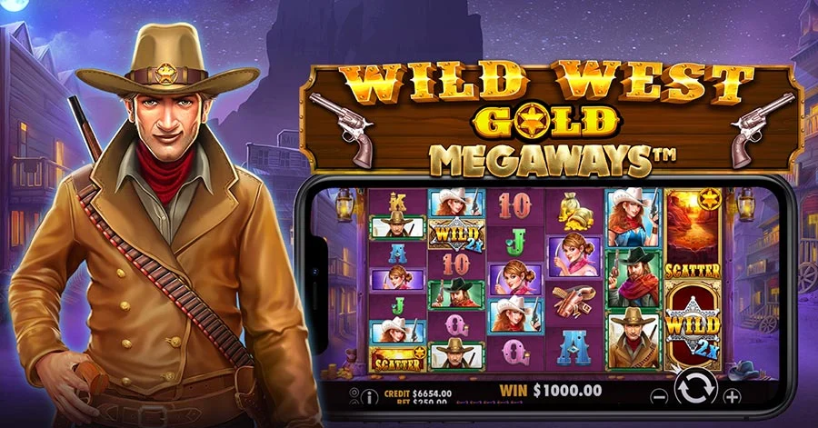 Wild West Gold Megaways สล็อตค่าย Pragmatic Play บนเว็บ PGSLOT