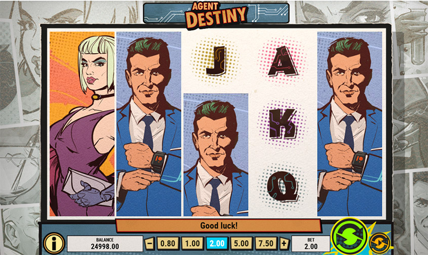 Agent Destiny Slot Play'n GO Slots สล็อต SLOTXO เว็บตรง