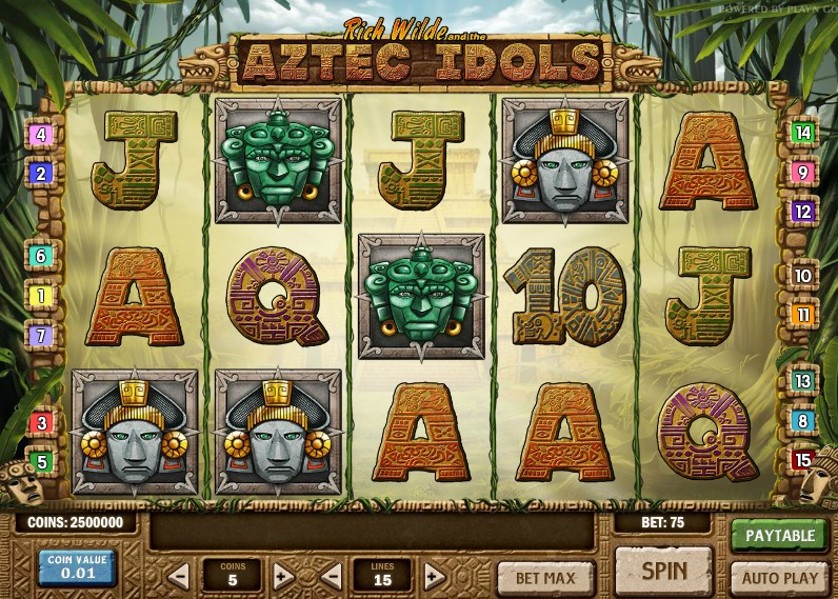 Aztec Idols Slot Play'n GO Slots สล็อต SLOTXO เว็บตรง