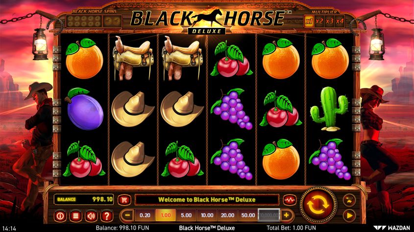 Black Horse Deluxe Wazdan Slots SLOTXO เว็บตรง