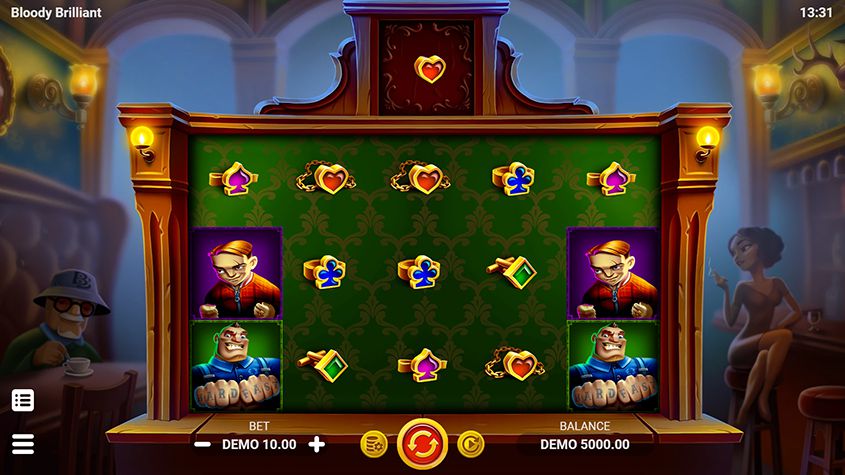 Bloody Brilliant Evolplay Slots ทางเข้า SLOTXO เว็บตรง