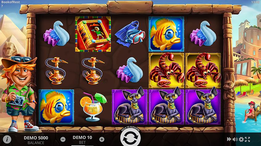 Book Of Rest Evolplay Slots ทางเข้า SLOTXO เว็บตรง