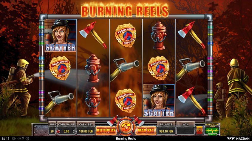 Burning Reels Wazdan Slots SLOTXO เว็บตรง