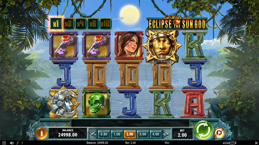 Cat Wilde In The Eclipse Of The Sun God Play'n GO Slots สล็อต SLOTXO เว็บตรง