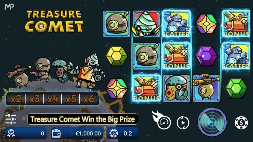 Comet Treasure Manna Play SLOTXO เว็บตรง